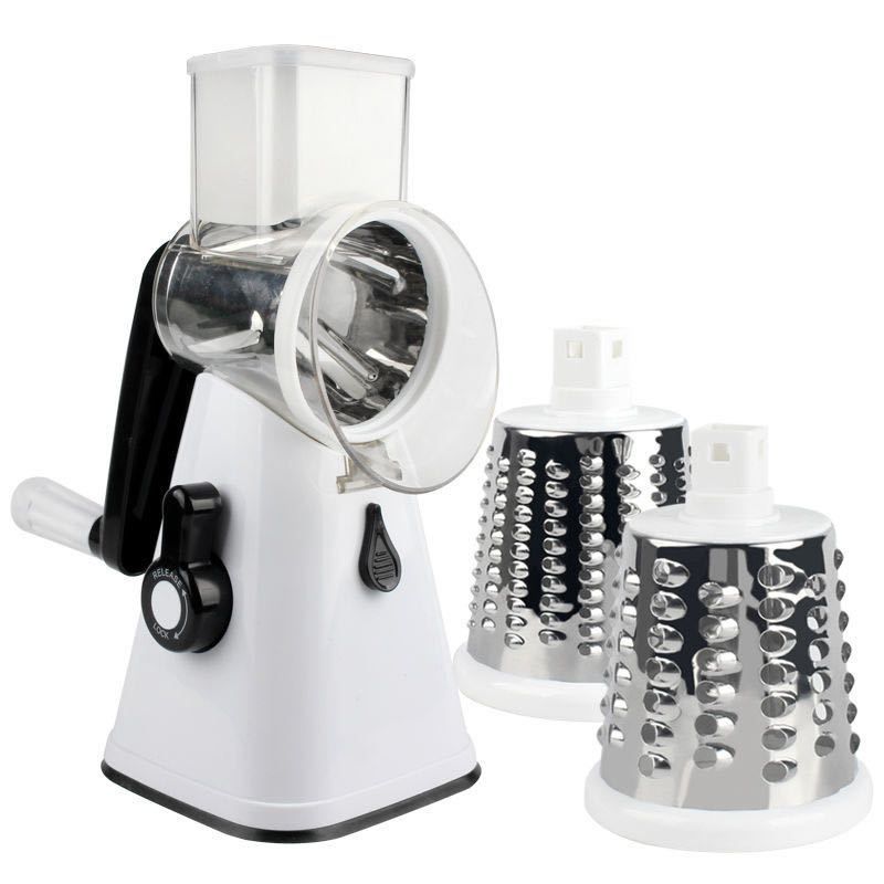 Manual Rotary Cheese Grater for Vegetable Cutter Potato Slicer Mandoline Multifunctional Vegetable Chopper Kitchen Accessories