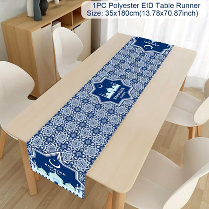 Islamic Tablecloth, Eid Decoration For Home, Muslim Party Supplies.