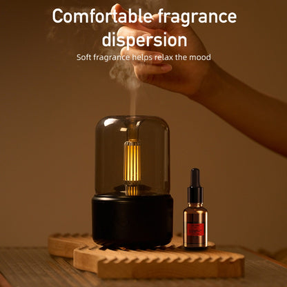 Portable Candlelight, Aroma Diffuser, USB Electric Home Air Humidifier.