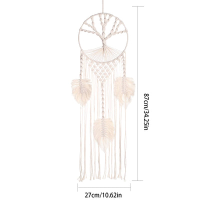 Big Dream Catcher For Wedding, Tree Of Life Wind Chimes.