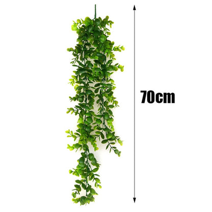 Artificial Plant Persian Fern Leaves, Wall Hanging Balcony Decoration