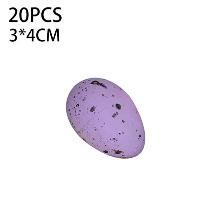 DIY Easter Egg Pendant, Children Plastic Party Toy Decoration.