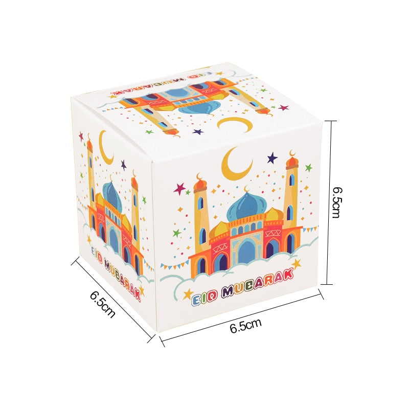 Muslim Candy Gift Box, Islamic Festival Party Supplies.