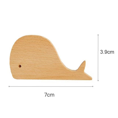 Wooden Hook, Creative Nordic Cute Animal, Wall Hanging Coat Hook Home Decoration.