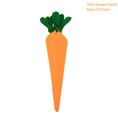 Easter Carrots Ornaments Hanging Pendant For Easter Home Decorations