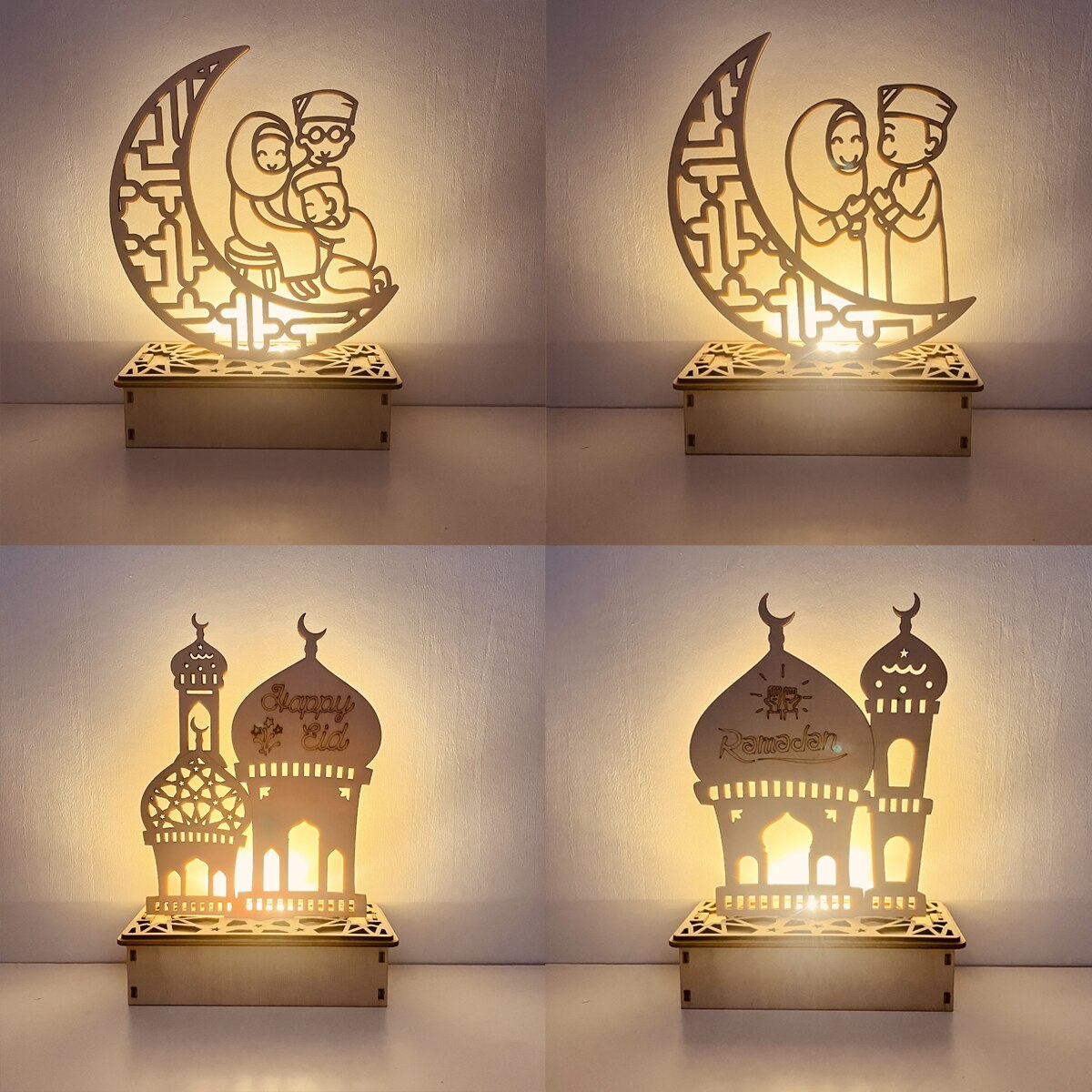 Muslim Home Decoration, Candle Led Lights For Home