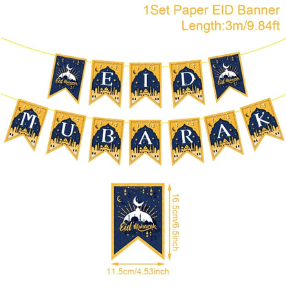 Eid Mubarak Banner Ramadan Decoration For Home Islamic Muslim Party Supplies Eid Al Adha Eid Ramadan Mubarak Gifts Kareem