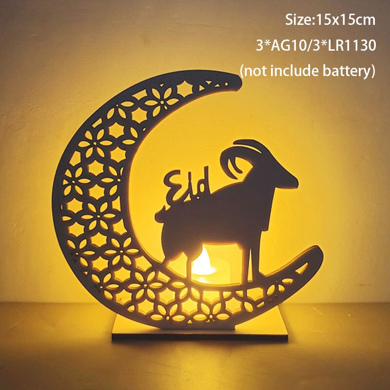 Muslim Home Decoration, Candle Led Lights For Home